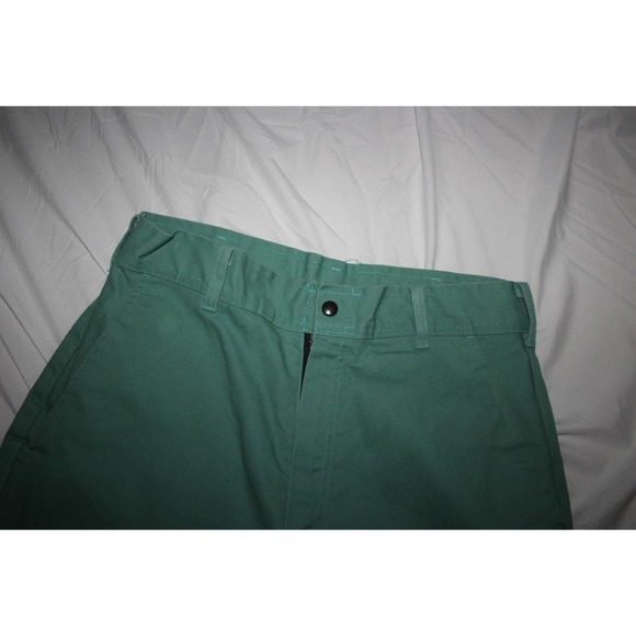 TILLMAN WESTEX FR-7A Men's 34 X 34 Green Flame Resistant Cotton Work Pants - Picture 3 of 7